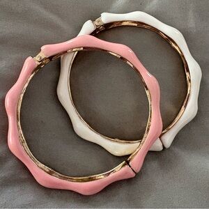 Premier Designs Enamel Hinged Bangles